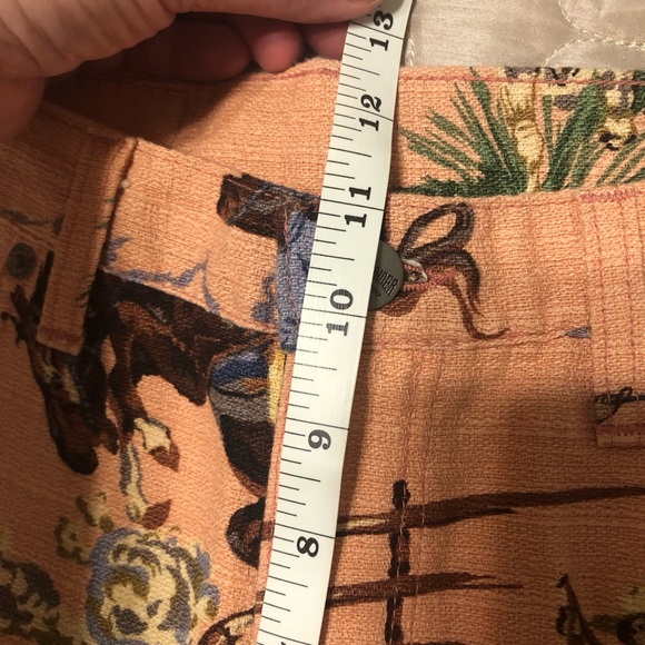 Roughrider by Circle T Western Cowboy Print Jeans – Pink – Size 28 - Picture 9 of 11